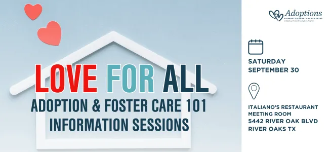 Foster Care & Adoption Info Session – River Oaks